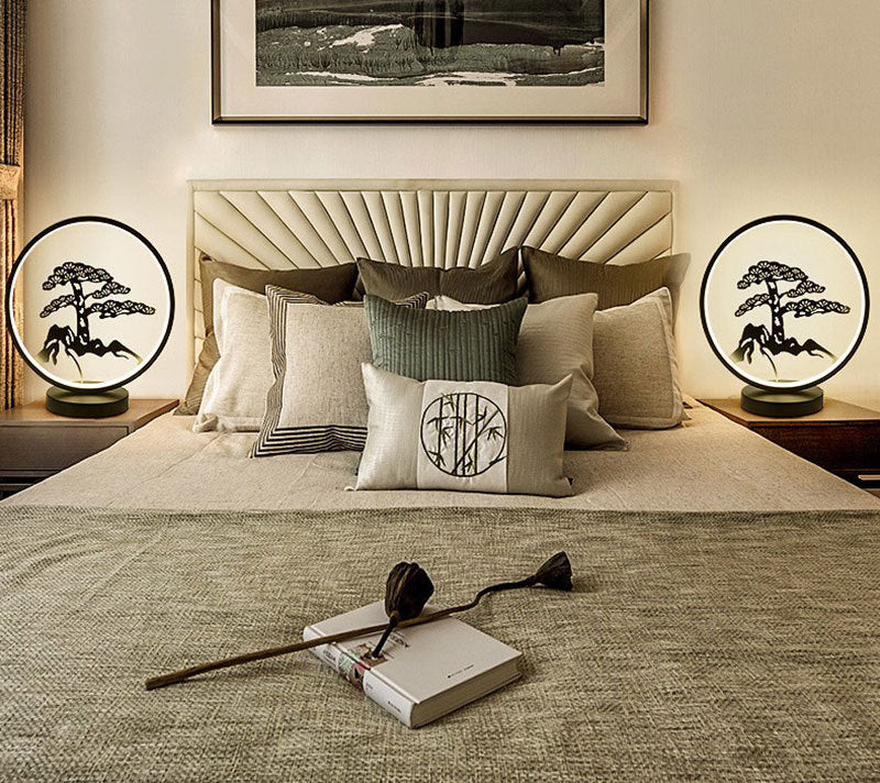 LED lampe style chinois